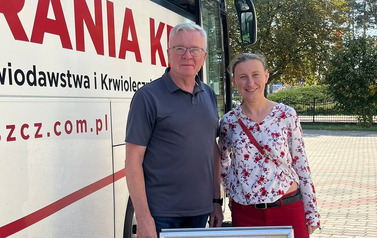 158. przystanek akcji &bdquo;Szlakiem ośmiu kropli nadziei&rdquo; 27