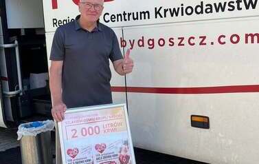 158. przystanek akcji &bdquo;Szlakiem ośmiu kropli nadziei&rdquo; 21