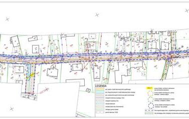 Plan sytuacyjny rozbudowa ulicy Powstańców Wielkopolskich w Brzozie_0