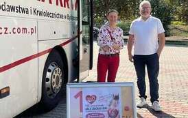 158. przystanek akcji &bdquo;Szlakiem ośmiu kropli nadziei&rdquo; 26