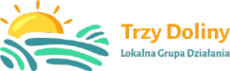 Baner Logo Trzy Doliny Lokalna Grupa Działania
