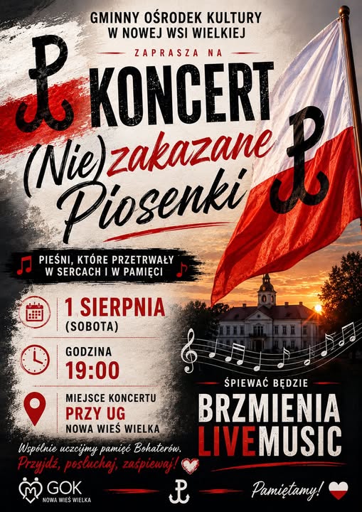 Plakat koncertu