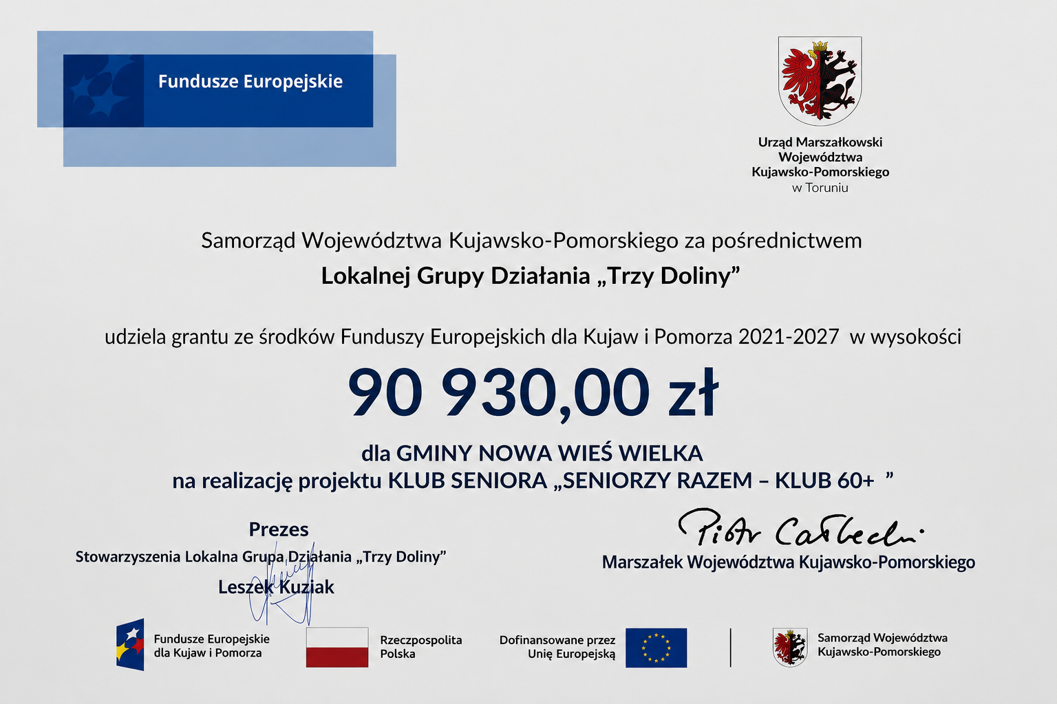 zdjęcie grant