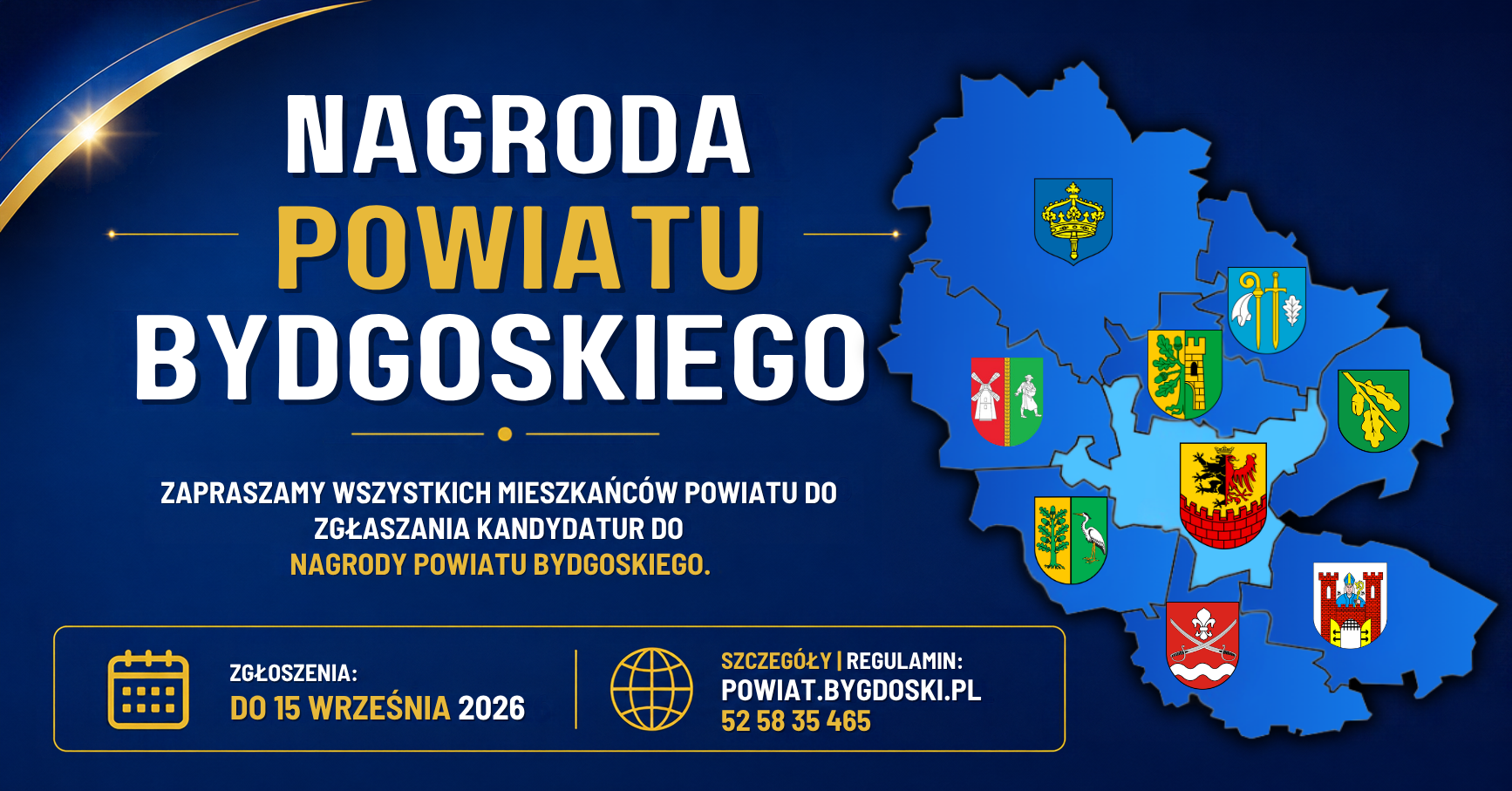 Baner Nagroda Powiatu Bydgoskiego