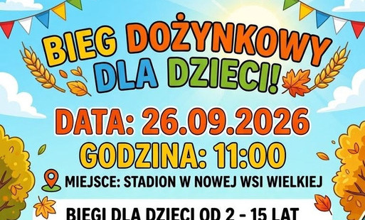 Zdjęcie do Bieg Dożynkowy dla Dzieci