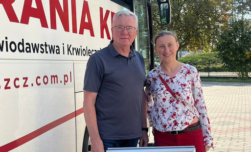 Zdjęcie do 158. przystanek akcji &bdquo;Szlakiem ośmiu kropli nadziei&rdquo;