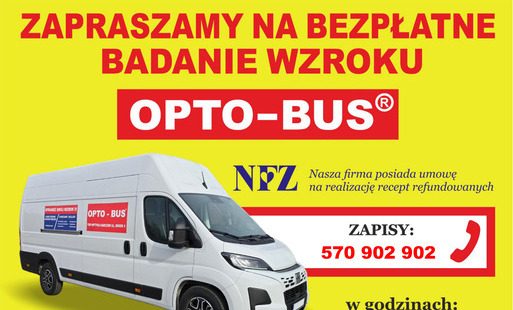 Plakat badanie wzroku 